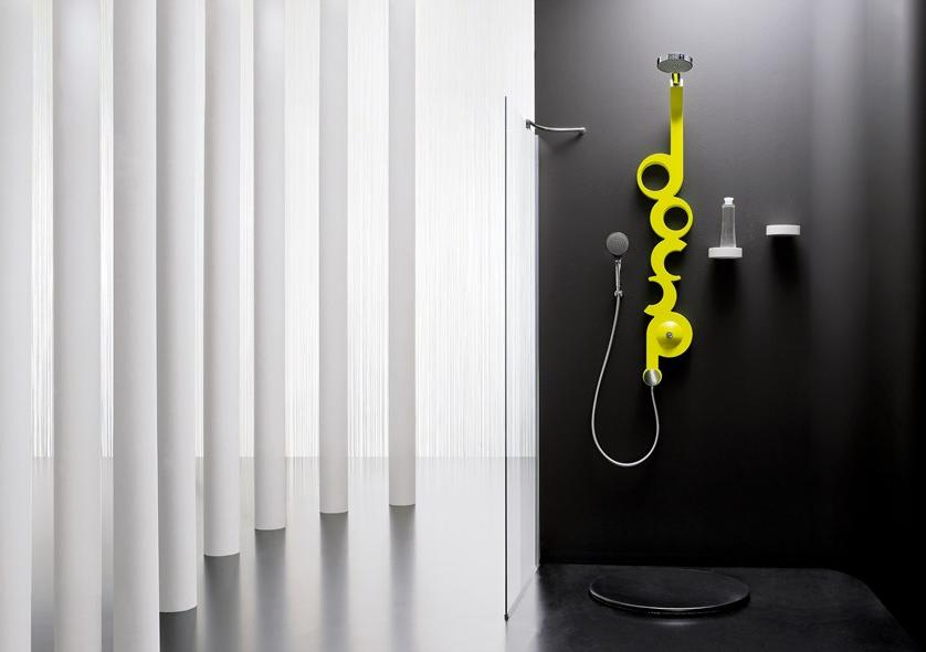 ARBLU Настенная душевая стойка с ручным душем sun-id-1491402 - Вид №4