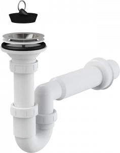 Сифон для мойки с гидрозатвором DN80