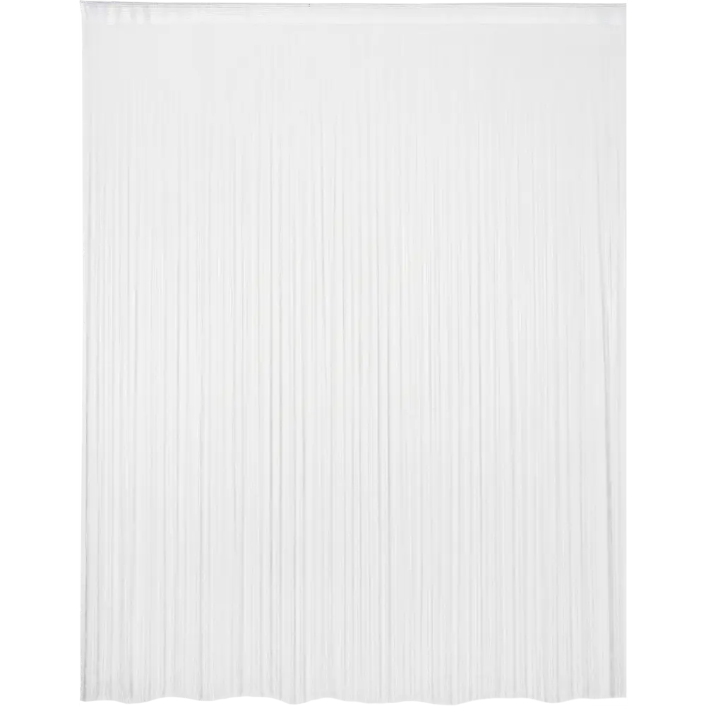 Штора нитяная 300x280 см однотон цвет белый 82411188 STLM-2050276 INSPIRE 