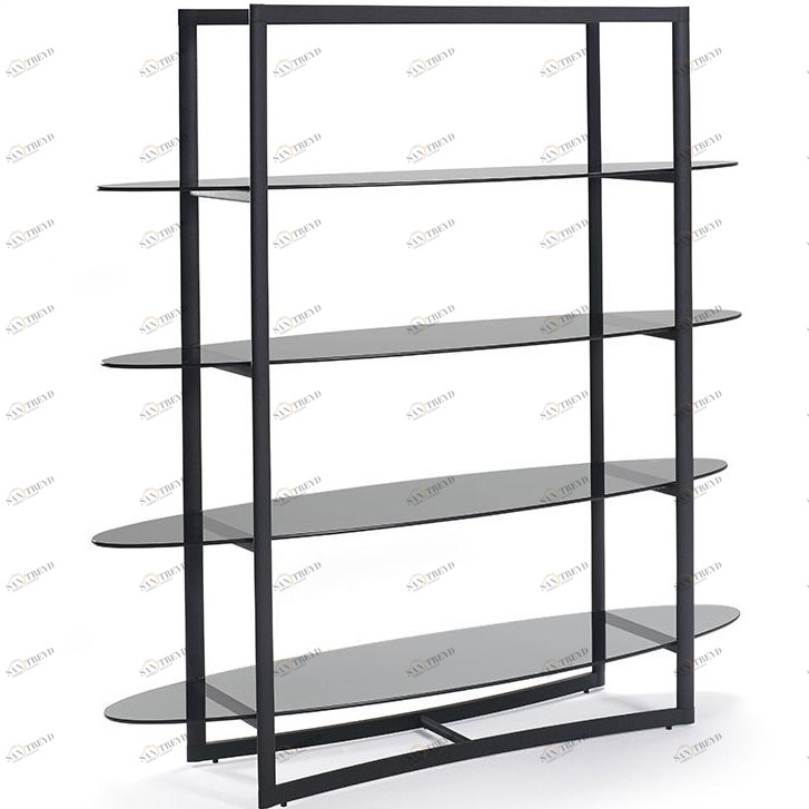 Стеллаж металлический Eleganse от Angel Cerda ANGEL CERDA  149953 Черный 