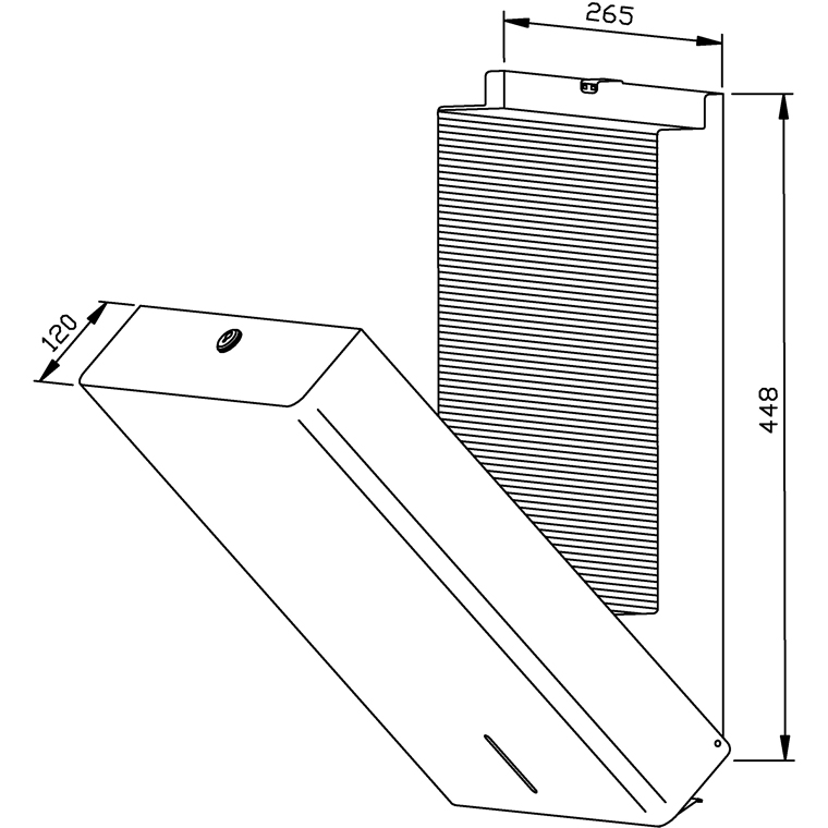 727585 Диспенсер для бумажных полотенец PP111 WAGNER_EWAR Wagner Ewar  - Вид №1