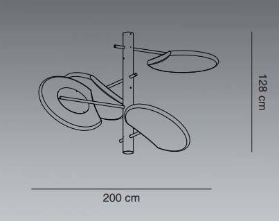 Светодиодный потолочный светильник Alma light SuperMoon ARCH-00029653 - Вид №3