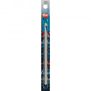 218499 Для вязания Крючок для шерстяной пряжи пластик d 6.0 мм 14 см в блистере . PRYM