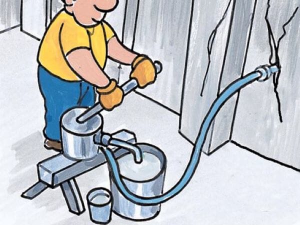 Маловязкая акриловая смола для литья под давлением для герметизации трещин Azichem SYNTECH ARCH-00106294