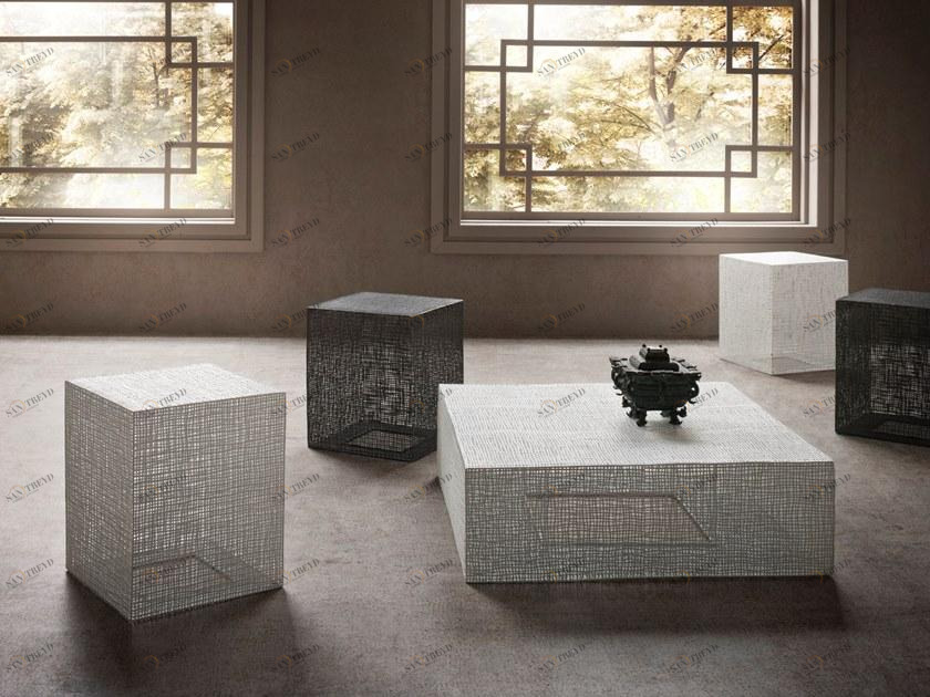 ELITE TO BE Журнальный столик / табурет из прессованной железной проволоки sun-id-1410929