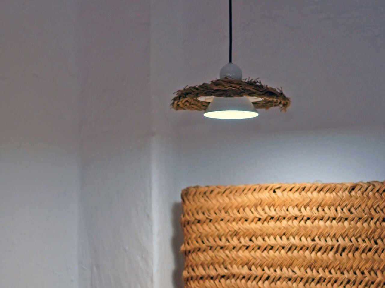 Светодиодный подвесной светильник из растительного волокна Olé Lighting Illa ARCH-00112112 - Вид №2