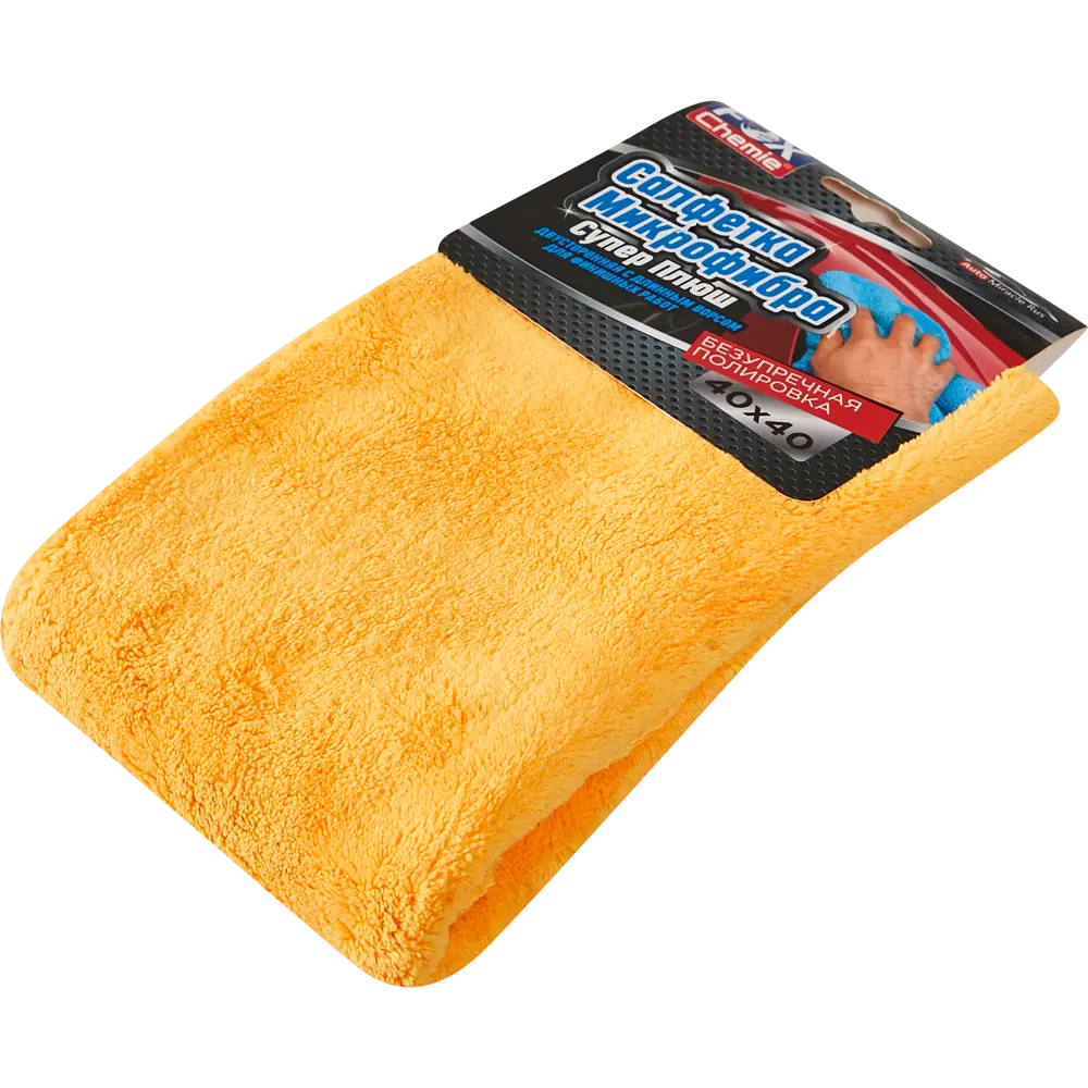 Универсальная салфетка Fox Chemie из микрофибры 40×40 см 88222121 STLM-0076985