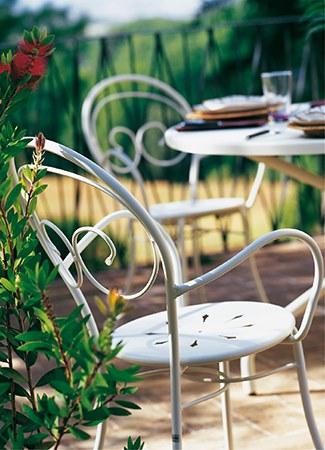 Vermobil Штабелируемый металлический садовый стул с подлокотниками Mimmo Sp111 - Вид №7