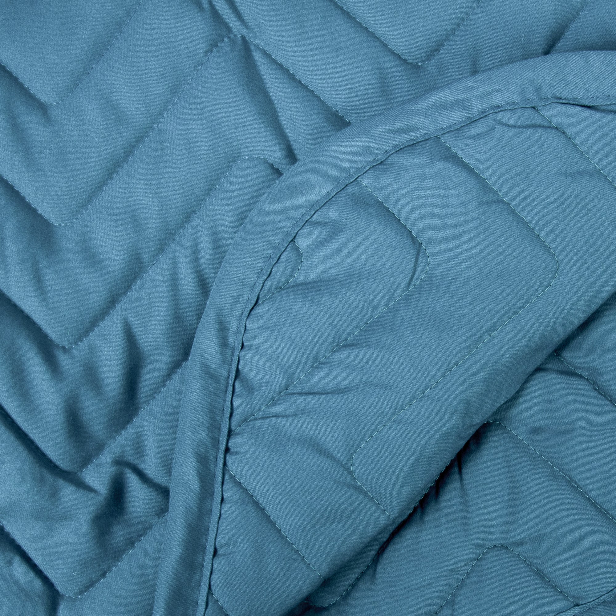 82118778 Покрывало, 160х200 см, полиэстер, цвет индиго Santreyd  - Вид №2