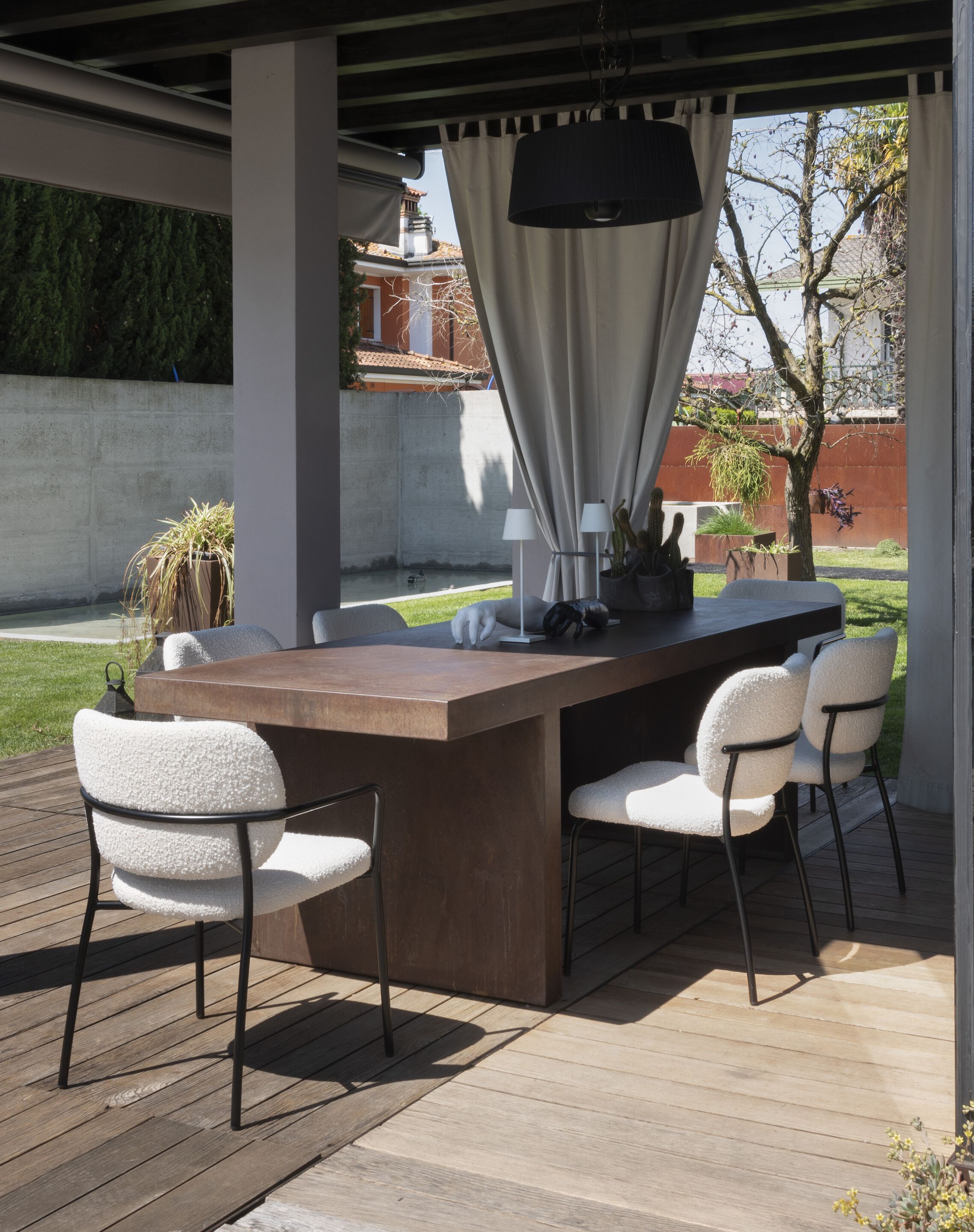 Мягкий стул из ткани Tonon Eli ARCH-00146660 - Вид №7