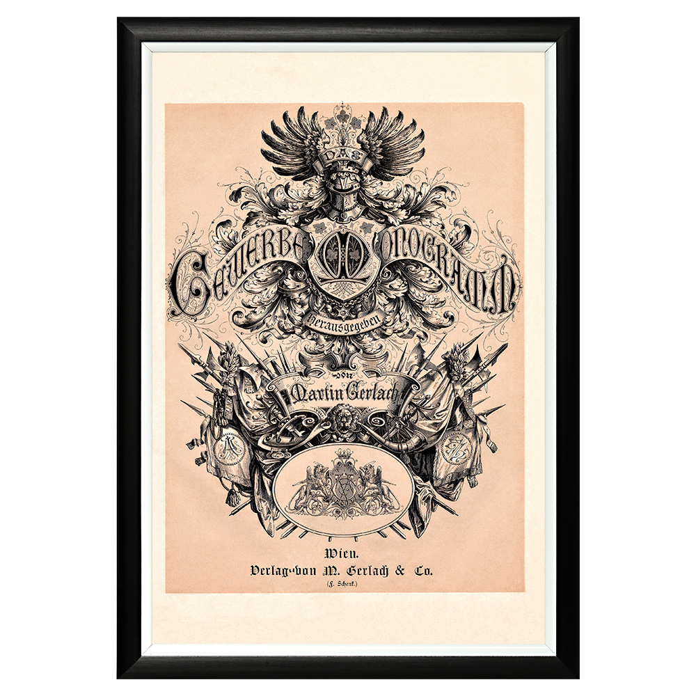 21080901 Арт-постер «Книга о монограммах» Object Desire Азбука мечты 