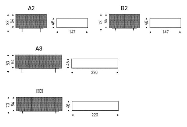 Шкаф с распашными дверями Cattelan italia ROYALTON ARCH-00006982 - Вид №2