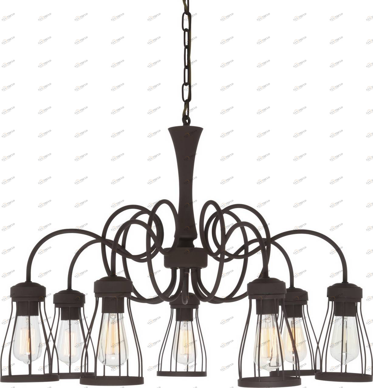 Подвесная люстра Favourite Workshop 1423-7P FAVOURITE ДИЗАЙНЕРСКИЕ, WORKSHOP 056211 