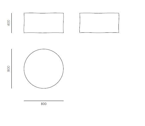 Круглый пуф Novamobili CHICO ARCH-00008622 - Вид №4