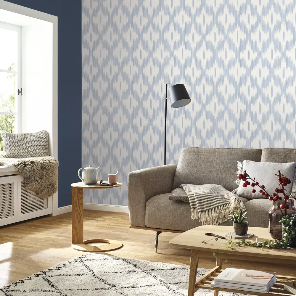 Обои флизелиновые Rasch Barbara Home Collection синие 0.53 м 527711 81969905 STLM-2208960 - Вид №3