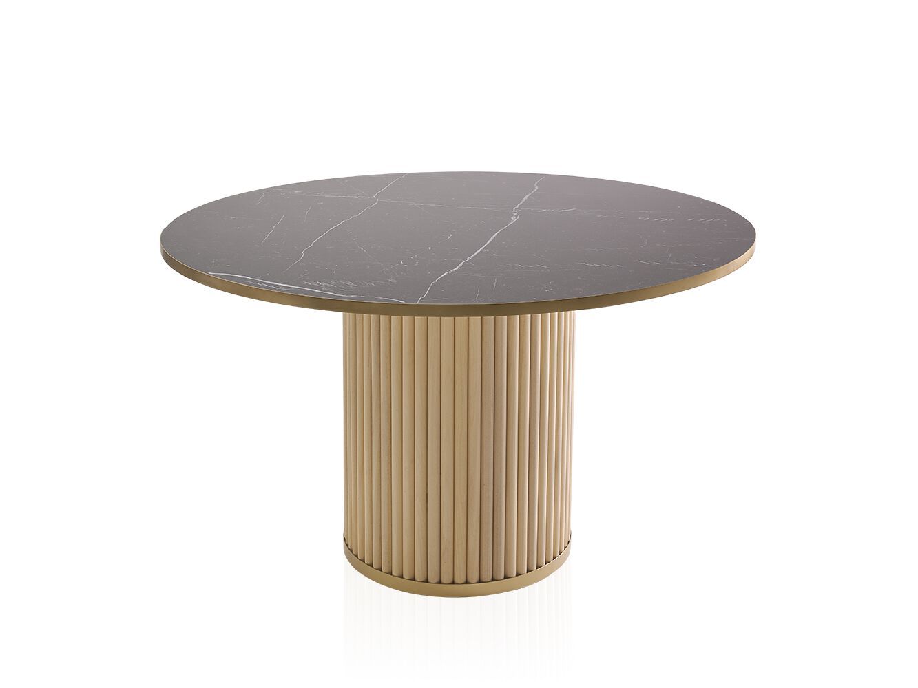 Круглый деревянный стол Vela Arredamenti Ikar ARCH-00050533 - Вид №1