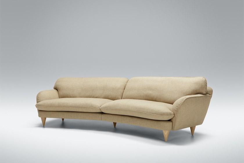 Sits Изогнутый 3-местный тканевый диван sun-id-1394890 - Вид №3