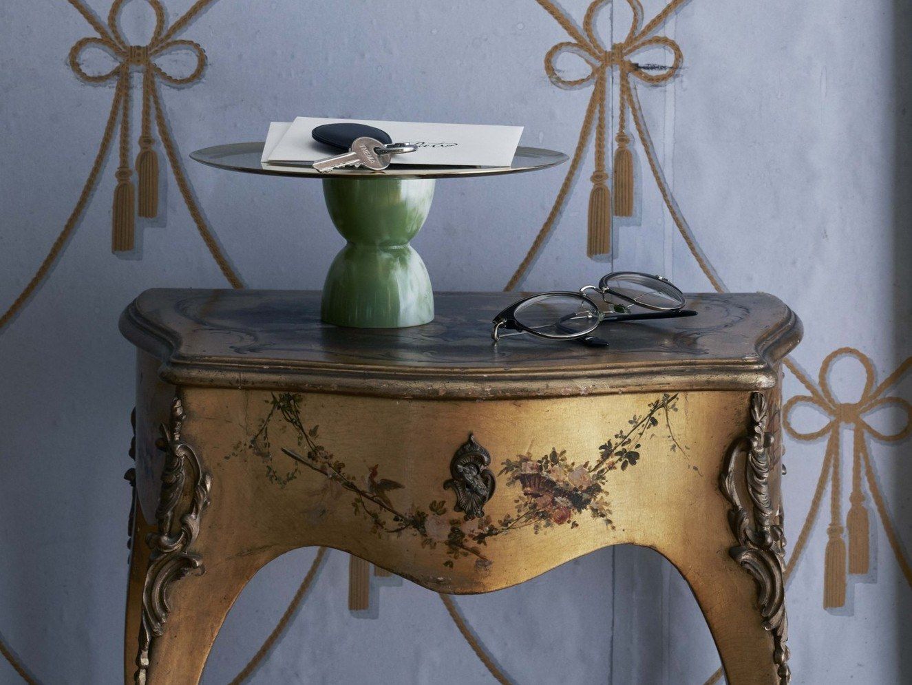 Задняя панель из нержавеющей стали с основанием из смолы Sambonet Madame ARCH-00078055 - Вид №2