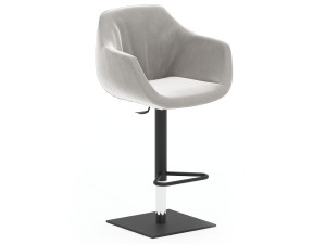 Кожаный мягкий стул