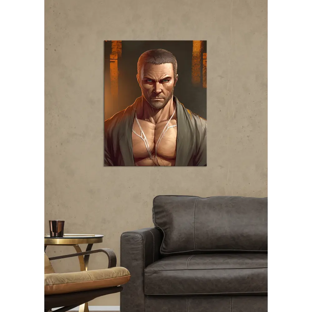 Канвас Постер-лайн Боец 40x50 см STLM-2204906 - Вид №1