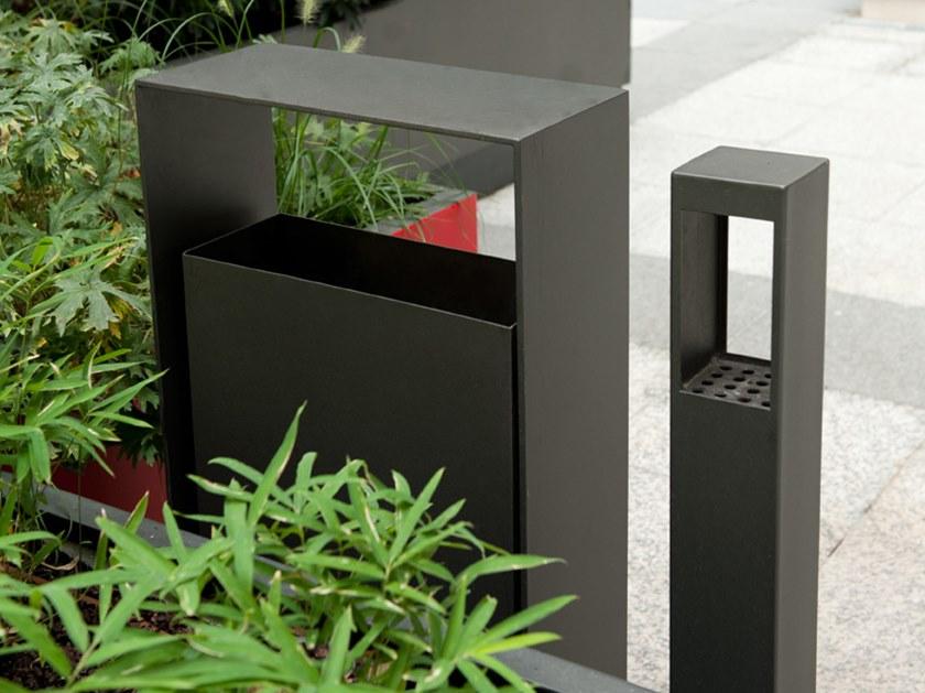 CYRIA Урна для мусора с крышкой для улицы Eudald sun-id-1467185 - Вид №2