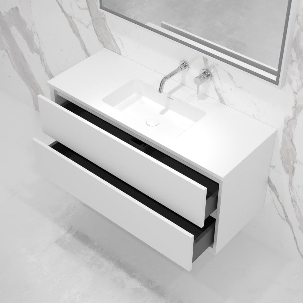 Умывальник из смолы с ящиками со встроенной раковиной LUSSO Volini ARCH-00023160 - Вид №29