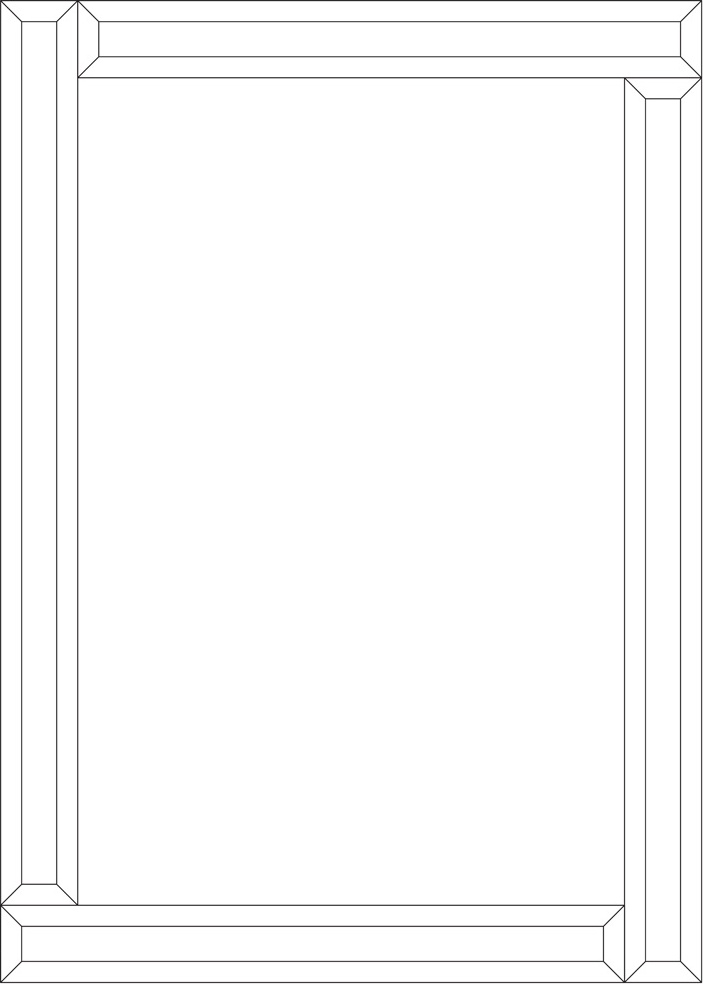 BY 0826 Зеркало с зеркальным обрамлением EVOFORM Style - Вид №1