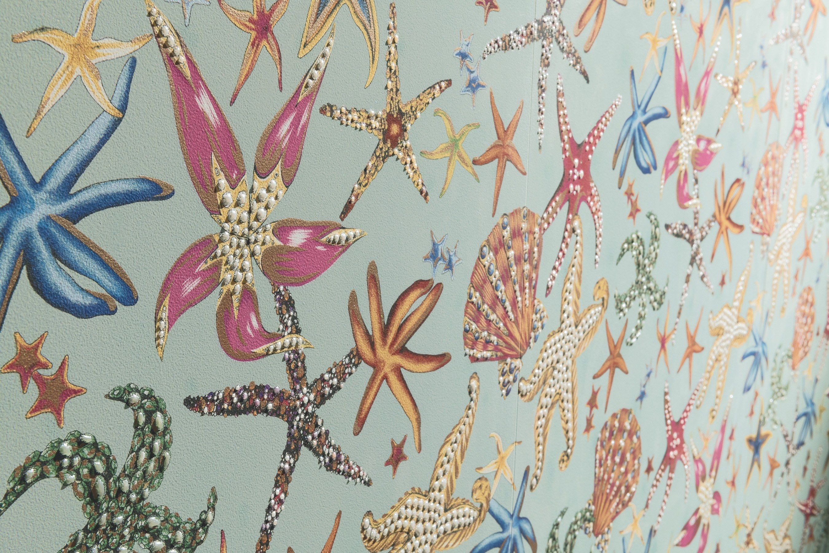 Облицовка керамогранита для интерьера Versace Ceramics Иконы ARCH-00118617 - Вид №2