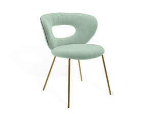 Мягкий стул из ткани