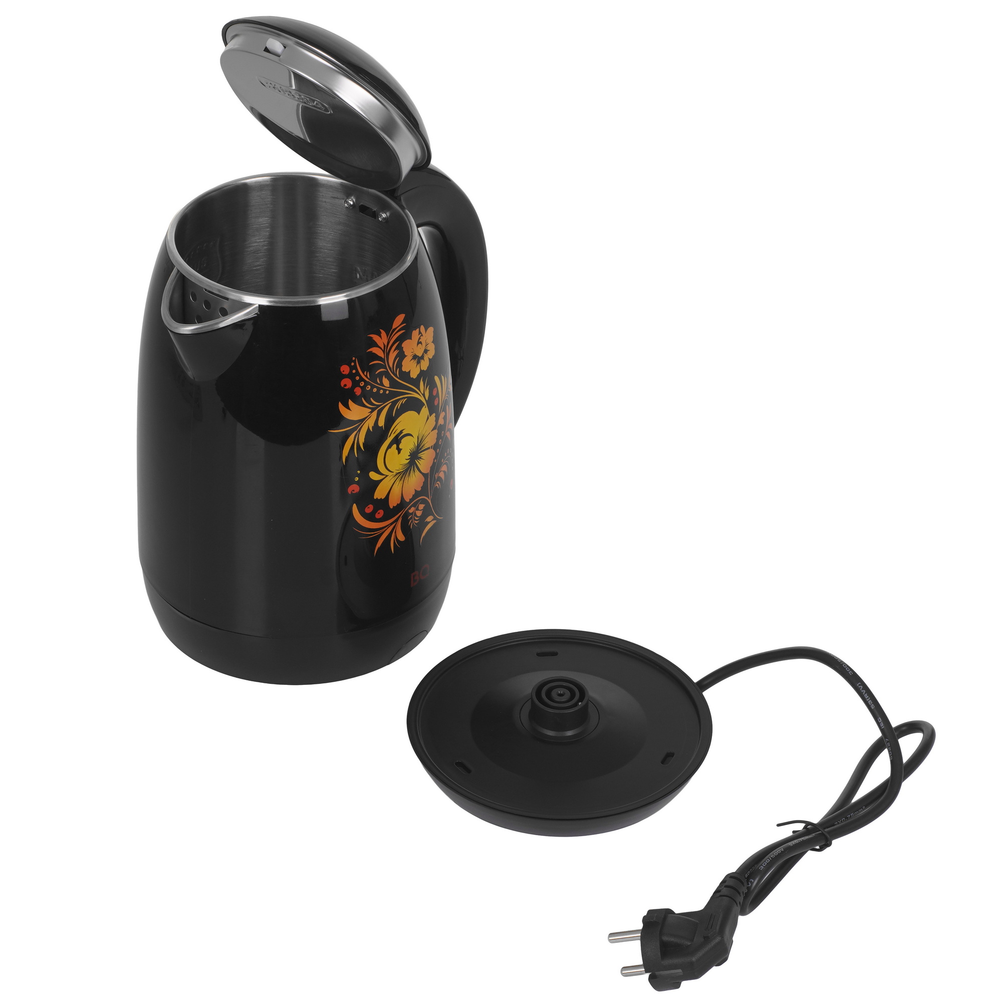 9173431 Электрочайник BQ KT1702P черный STDN-0136102 - Вид №4