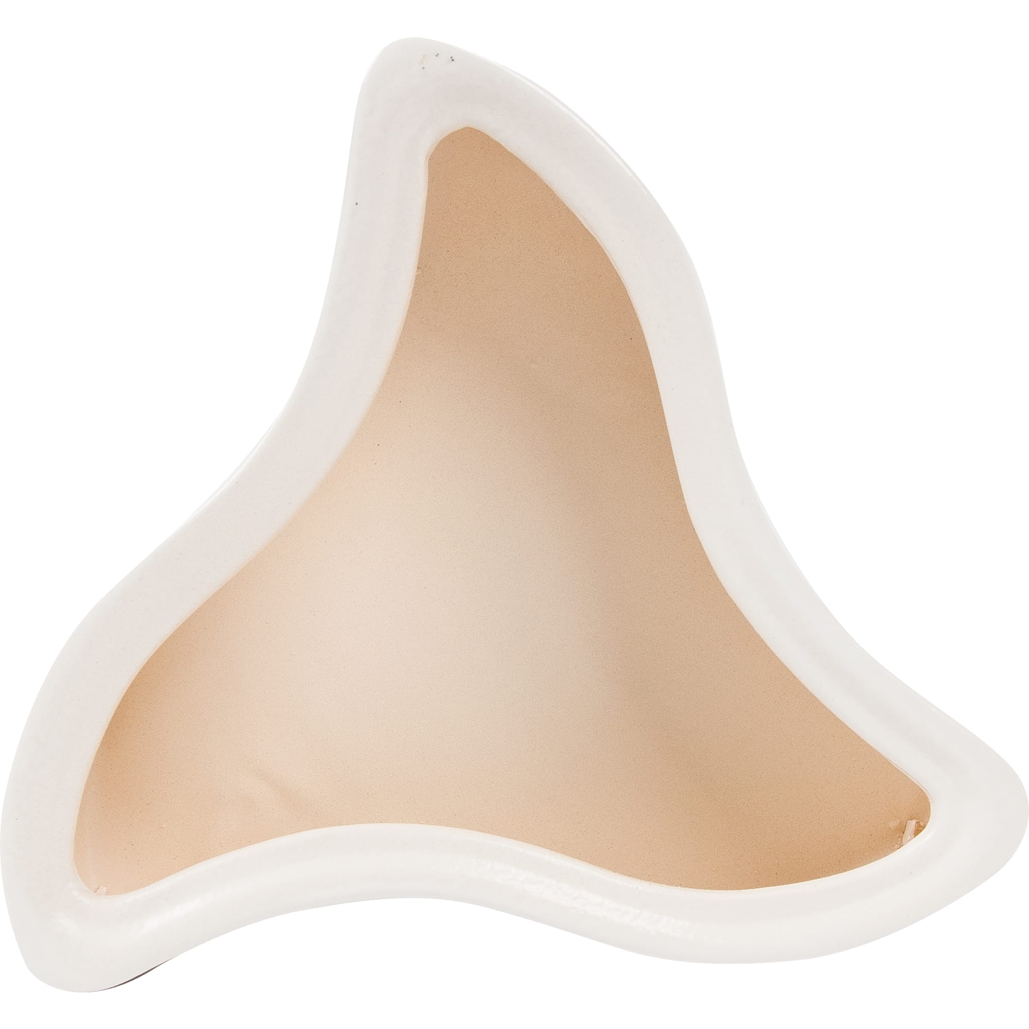 83801204 Горшок цветочный ø17.5 h5 см v0.57 л керамика белый Медуза Santreyd  - Вид №1