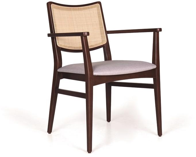 Fenabel Стул из массива дерева с подлокотниками Spirit sun-id-1420107 - Вид №1