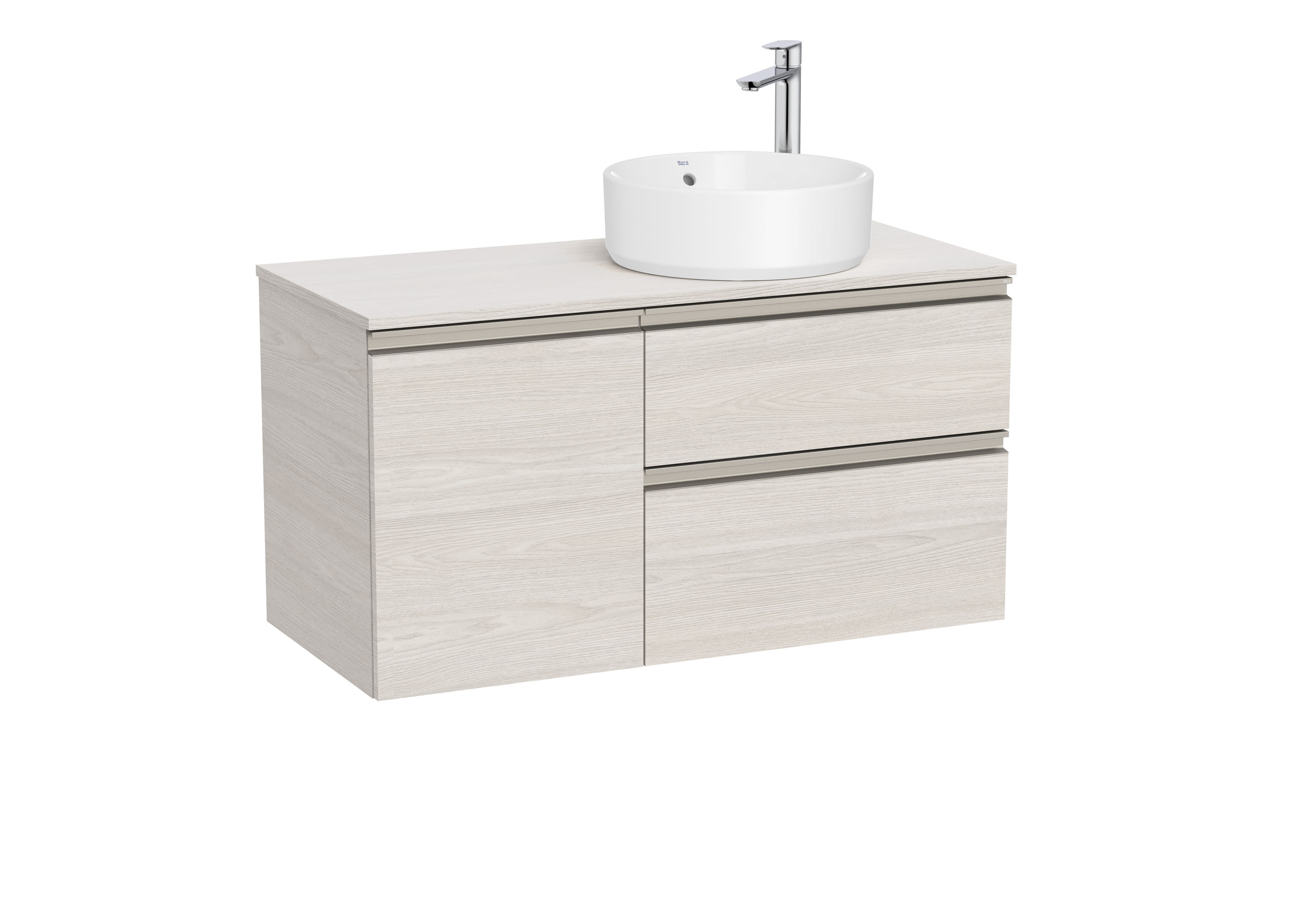 Деревянный умывальник с ящиками и дверцами Roca The Gap ARCH-00092385 - Вид №7