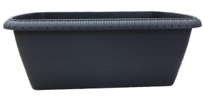 108-27 Горшок цветочный балконный Le Jardin 40см Графит Цветочная коллекция