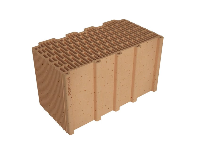 Теплоизоляционный кирпичный блок DI MUZIO LATERIZI стена POROTON® - P600 ARCH-00003992