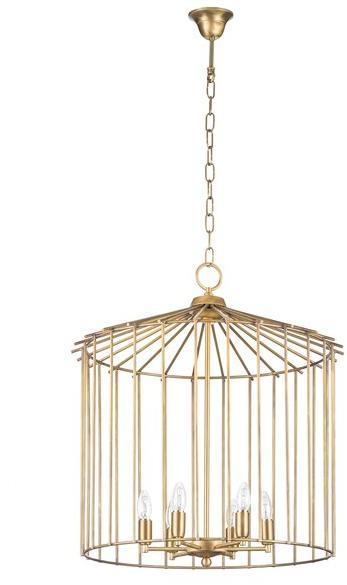 Il Bronzetto Подвесной светильник из латуни Cage Cag01s / cag01m - in - Вид №1