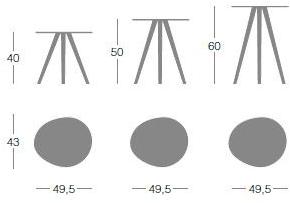 Segis Круглый журнальный столик из металла Agorà Agora sun-id-1470329 - Вид №4