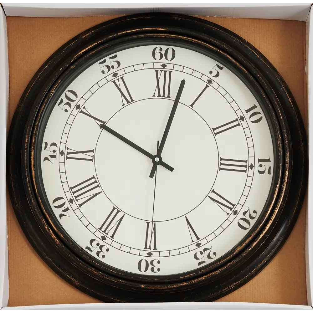 Часы настенные Dream River DMR круглые пластик цвет черный ø50.8 см STLM-2058785 - Вид №3