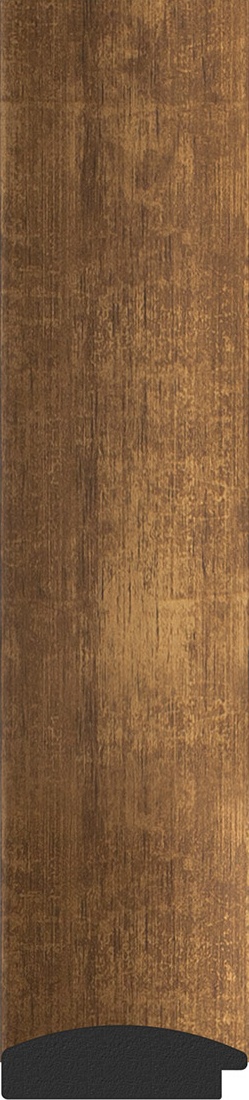 BY 1128 Зеркало с фацетом в багетной раме - состаренная бронза 66 mm EVOFORM Exclusive - Вид №2