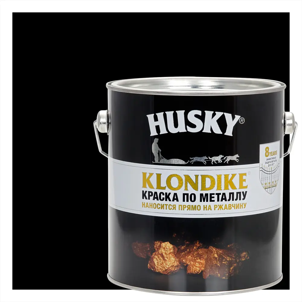 Husky Klondike - антикоррозийная краска по металлу 3 в 1 84391732
