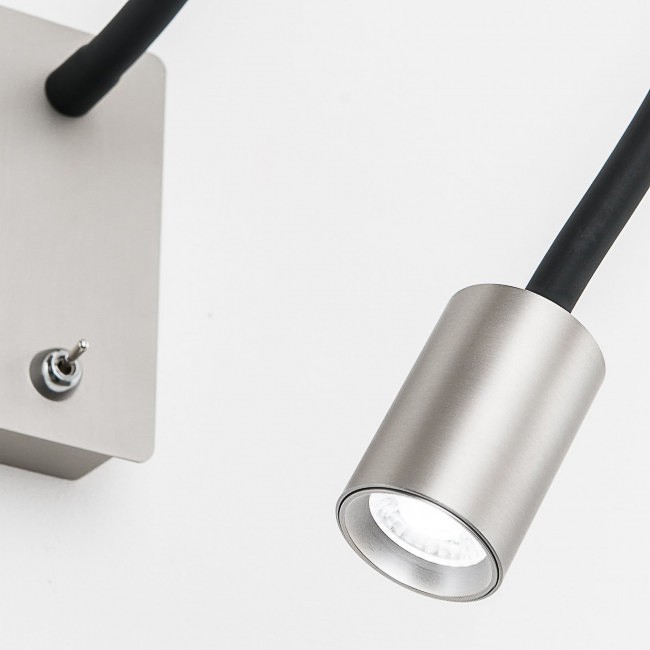 Orion WA 2-1342 satin KURT настенный светильник для чтения 114585 - Вид №1