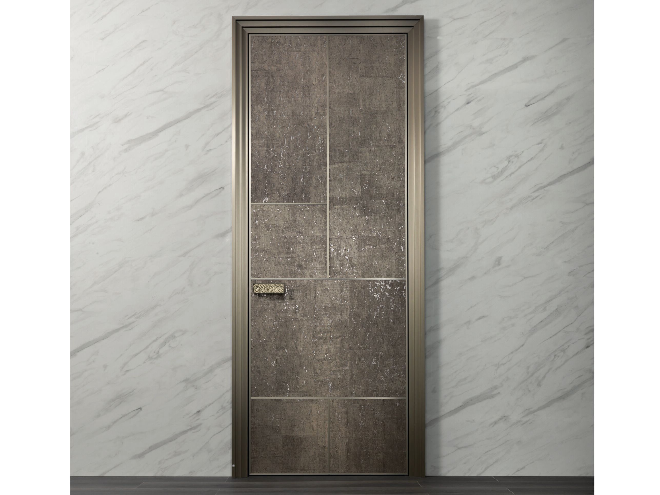 Пробковая распашная дверь Longhi Aluminiun Chic-Doors ARCH-00114223