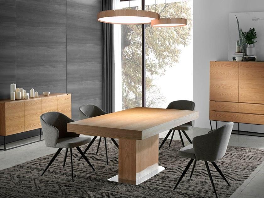 Angel Cerdá Стул из ткани с подлокотниками New chair 4057 f3208 Angel Cerda - Вид №2