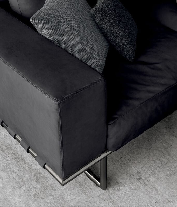 3-местный кожаный диван i 4 Mariani ARCH-00051452 - Вид №4