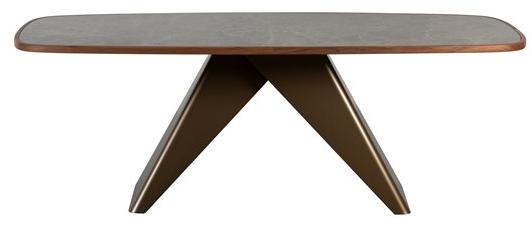 Tonin Casa Прямоугольный стол из керамогранита на стальной основе sun-id-1346642 - Вид №9