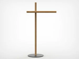 Boffi Держатель для полотенец стоя из ироко Twig