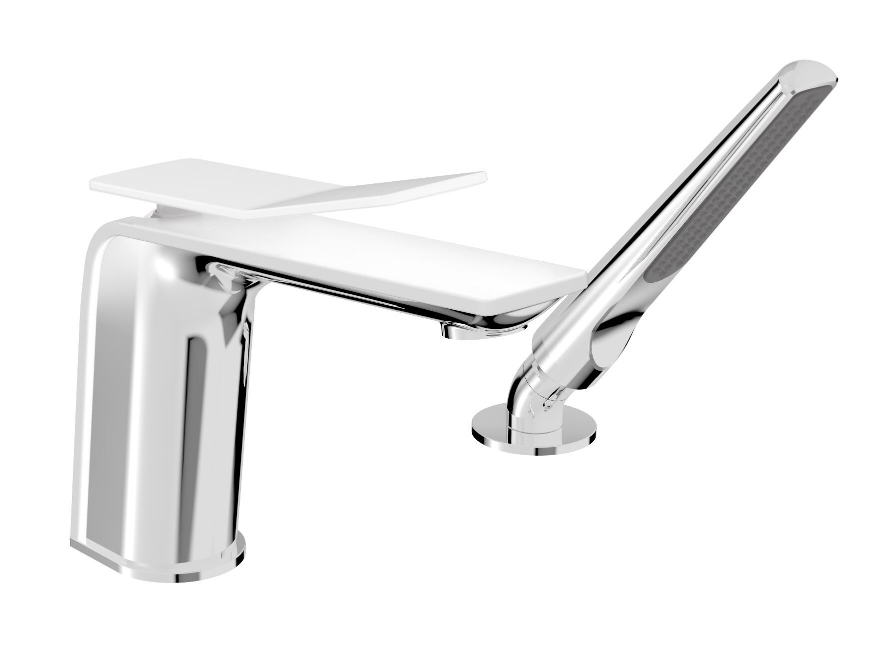 Смеситель для ванны с 2 отверстиями и ручным душем BARIL Accent B56 ARCH-00041983