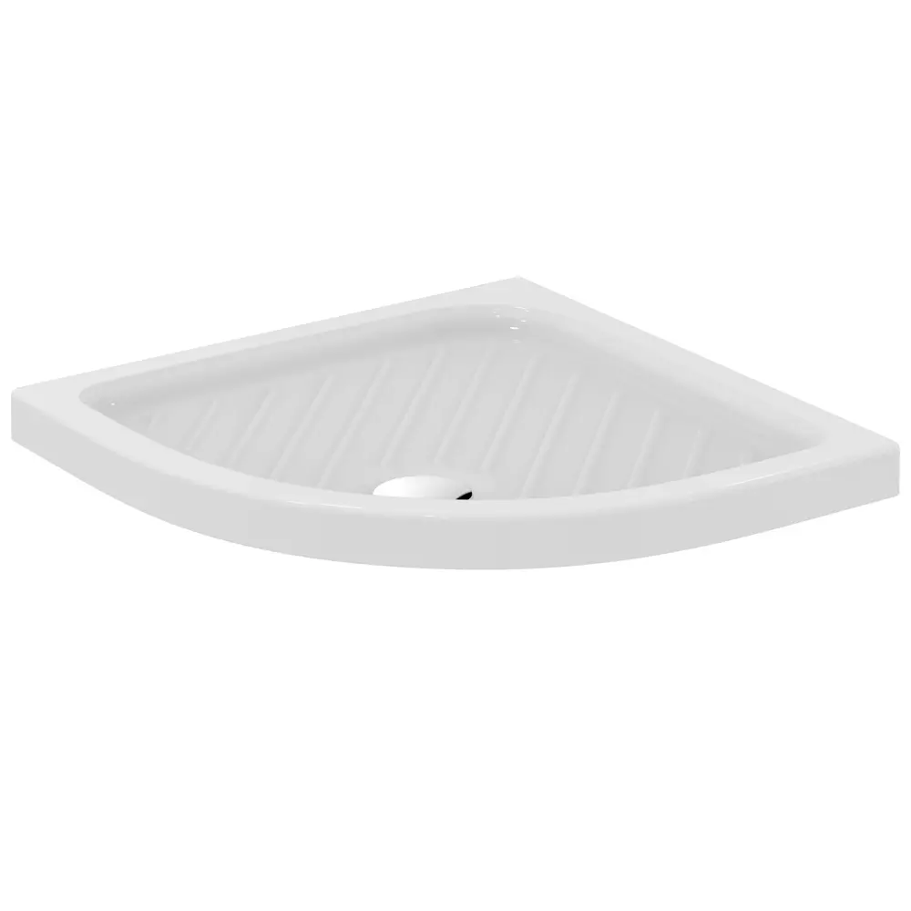 Душевой поддон Vidima Fresh W833461 керамический 80x80 см 1/4 круга 82309359 STLM-2005012 - Вид №4