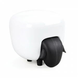 Держатель для ватных дисков бело-черный Sheep QUALY  00-3869402 Черный