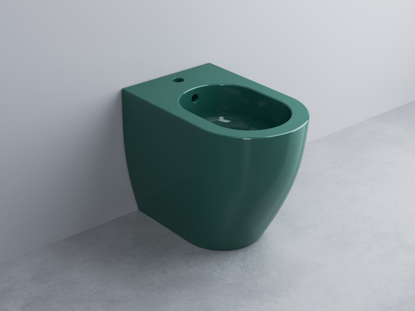 SMBID-SM Биде напольное с одним отверстием под смеситель 53 cielo Smile Ceramica Cielo